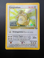 Carta pokemon KANGASKHAN Set Jungle JU Holo 5/64 Italiano Good Vintage