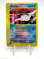 Carta Pokemon Mantine Reverse Holo set Skyridge 77/144 Inglese ENG vintage EXC