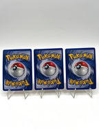 Pokemon Golem 36/62 Graveler 37/62 Geodude 47/62 Fossil 1 Edizione ITA Excellent