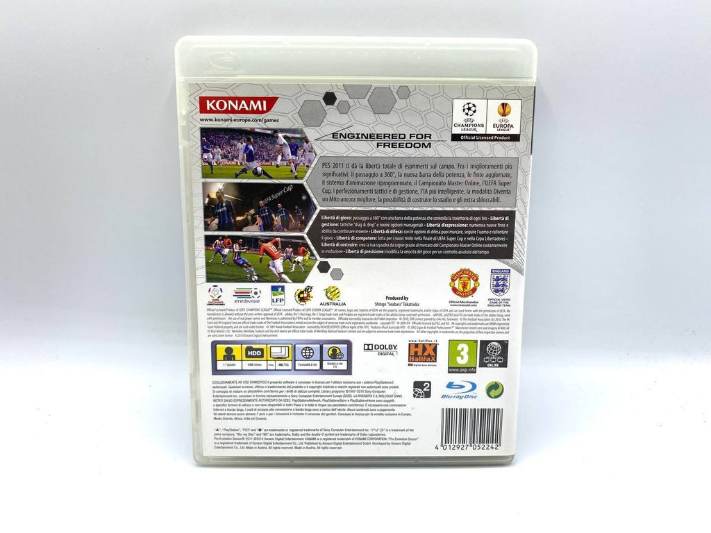 PES 2011 PS3 PRO EVOLUTION SOCCER PLAYSTATION ITALIANO Completo Funzionante