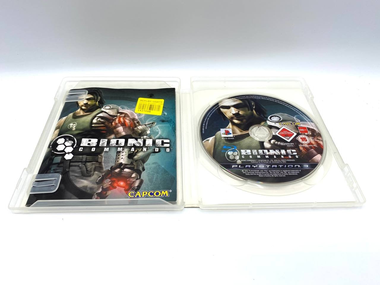 Bionic Commando PS3 Sony PlayStation Capcom 2009 Completo Funzionante Italiano