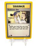 carta pokemon PROFESSOR ELM Neo Genesis Set 96/111 Inglese Excellent Vintage