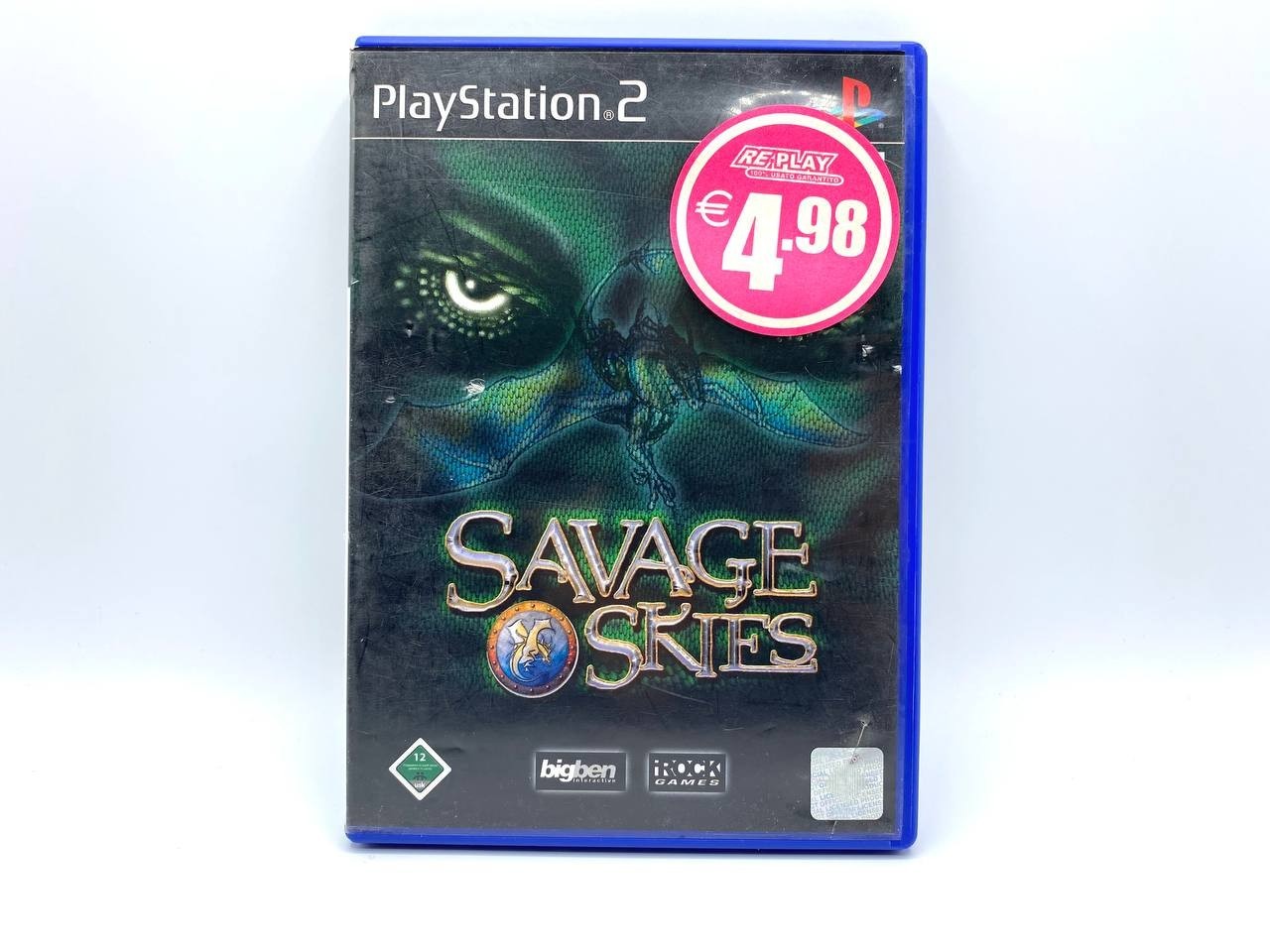 Savage Skies Sony PlayStation PS2 Completo Funzionante PAL Italiano e Spagnolo