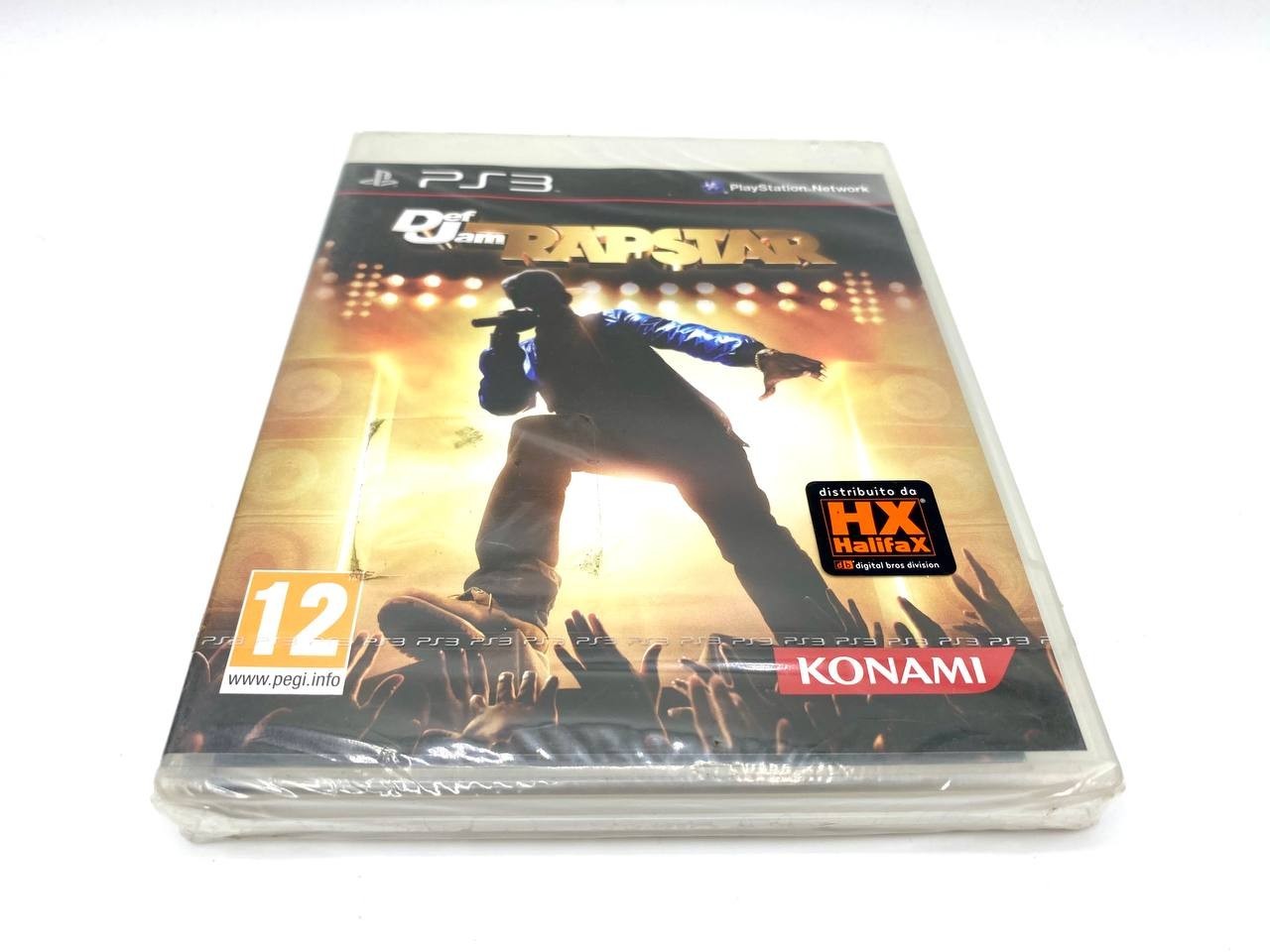 DEF JAM RAPSTAR SONY PS3 PLAYSTATION 3 PAL EUR ITALIANO NUOVO SIGILLATO