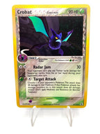Carta Pokemon Crobat set Delta Species 2/113 Holo Reverse Inglese Good