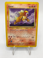 Carta Pokemon Entei 17/64 set Neo Revelation Poor Inglese Vintage No holo