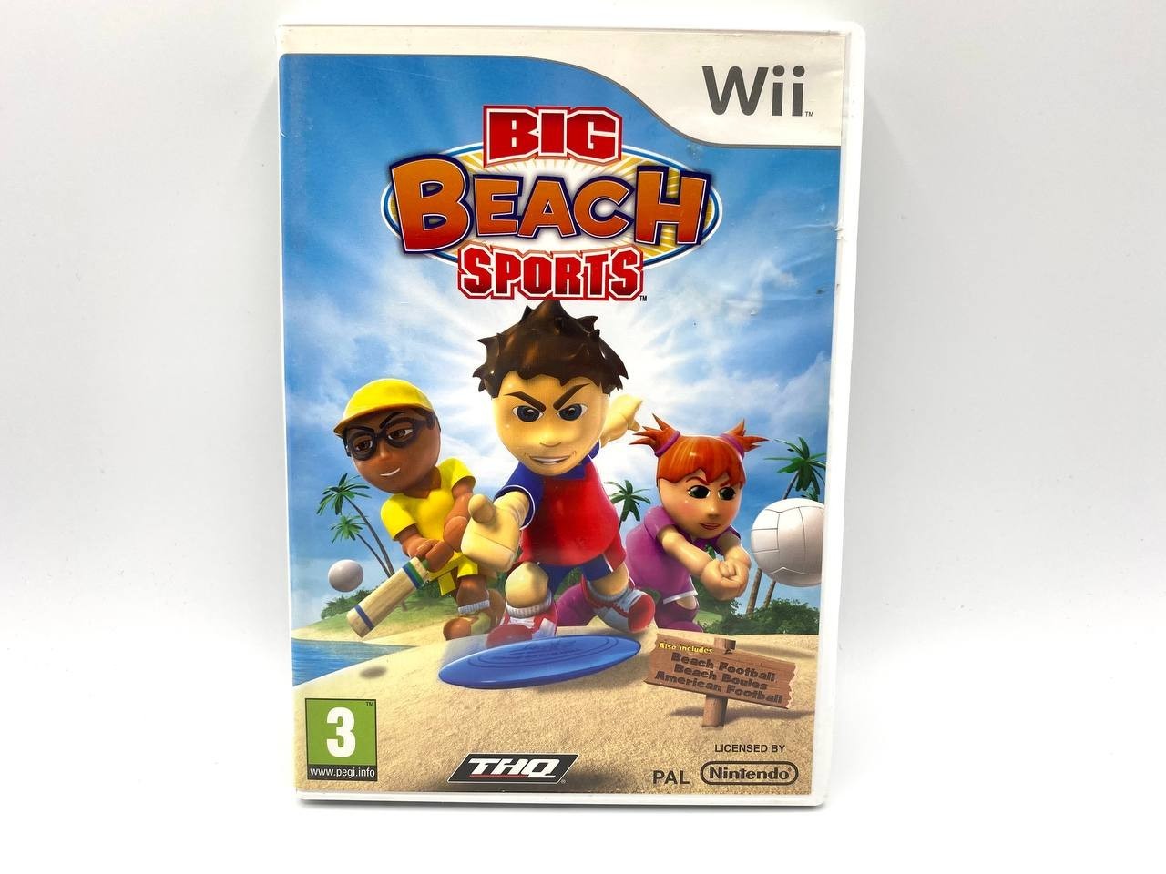 Videogioco Big Beach Sports Nintendo Wii THQ Completo Funzionante Italiano