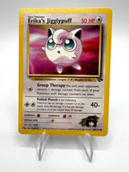 Carta pokemon Erika's Jigglypuff 69/132 set Gym Challenge Excellent Inglese