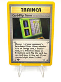 Carta Pokémon Neo Genesis Trainer Card-Flip Game 92/111 1st edition Excellent