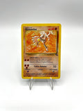 Carta pokemon Hitmonlee 22/62 Fossil FO Italiano Vintage Light played no holo