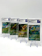 pokemon set sylveon umbreon eevee leafoen gradati CCIC 10 gem pack vol.2 cinese