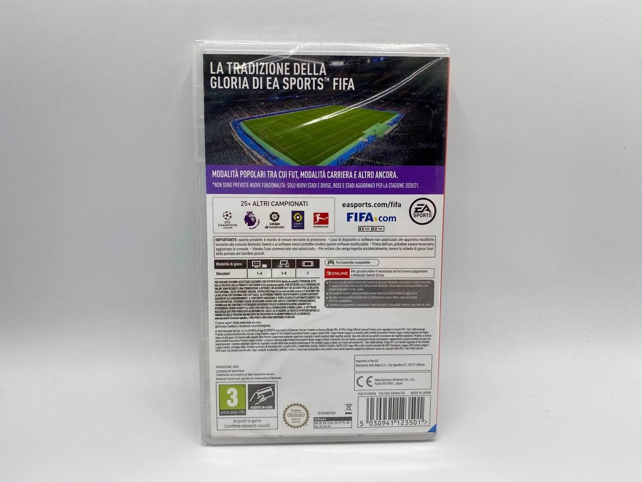Videogioco Calcio Fifa 21 Nintendo switch Legacy edition Italiano sigillato