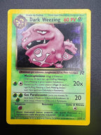 carta pokemon Dark Weezing TR 14/82 team Rocket italiano good rara unlimited