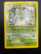 Carta Pokemon Beedrill 17/102 Set Base Italiano 1999 No holo Vintage Near mint