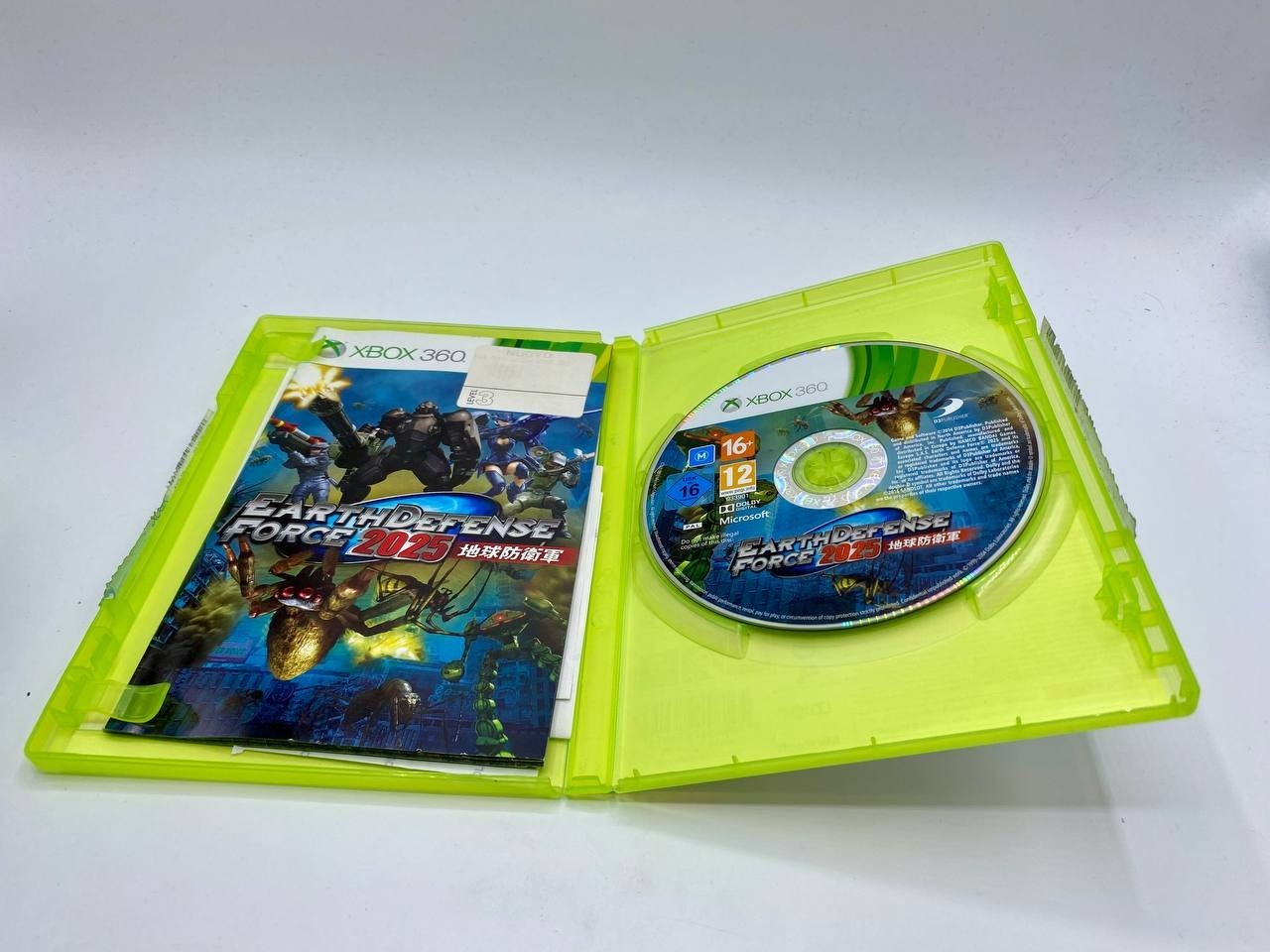 Gioco earth defense force 2025 xbox 360 Completo di manuale Funzionante Ita/esp