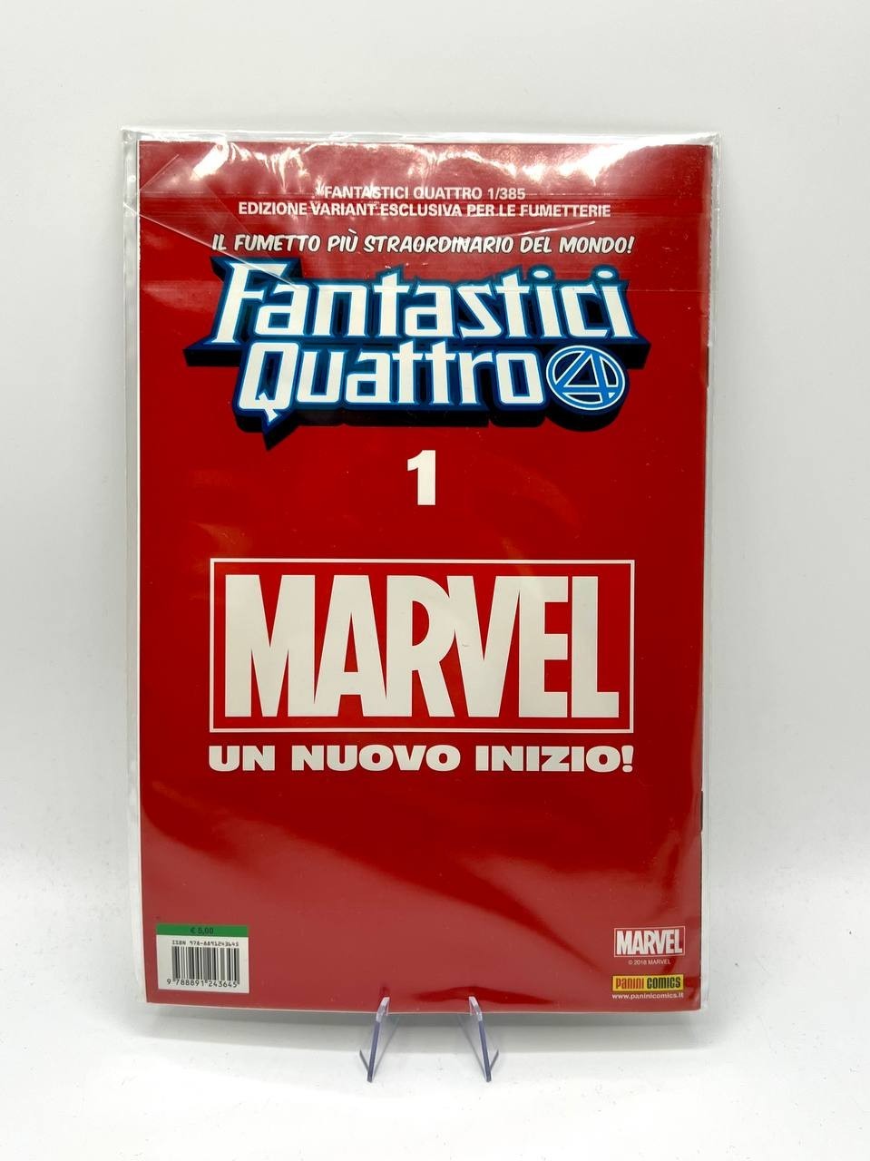 FANTASTICI QUATTRO N°1/385 edizione variant cover ESCLUSIVA MARVEL PANINI F4