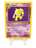 Carta Pokemon Hypno 23/62 Fossil Rara 1 Edizione Inglese Vintage Excellent