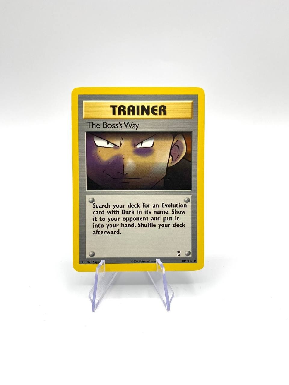 Carta pokemon The Boss's Way set Legendary Collection 105/110 Excellent Inglese