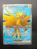 Pokemon Zapdos Ex MEW 192/165 Full Art set 151 Italiano Holo near mint