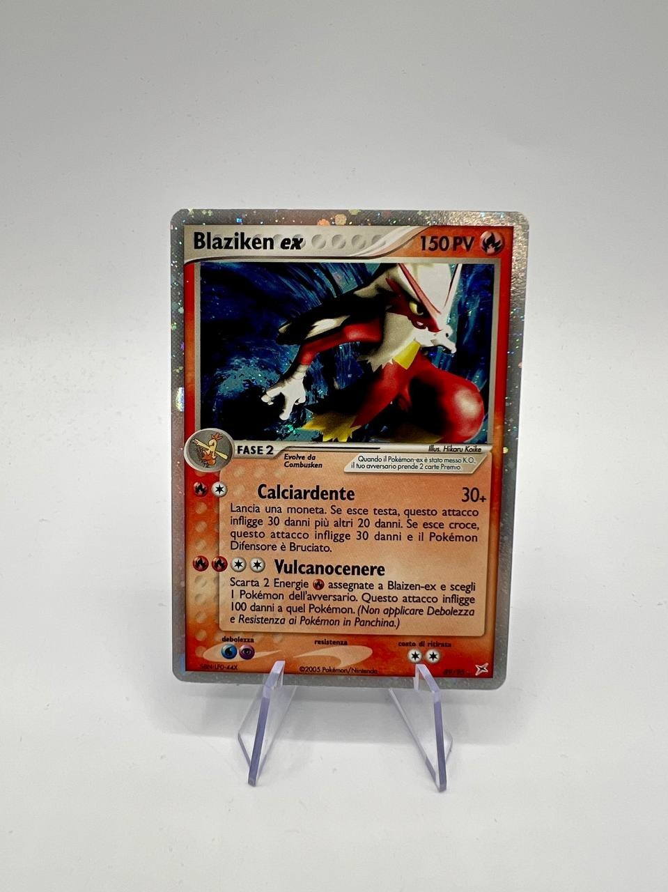 Blaziken EX 89/95 holo ITA EX Team Magma vs Team Aqua excellent italiano