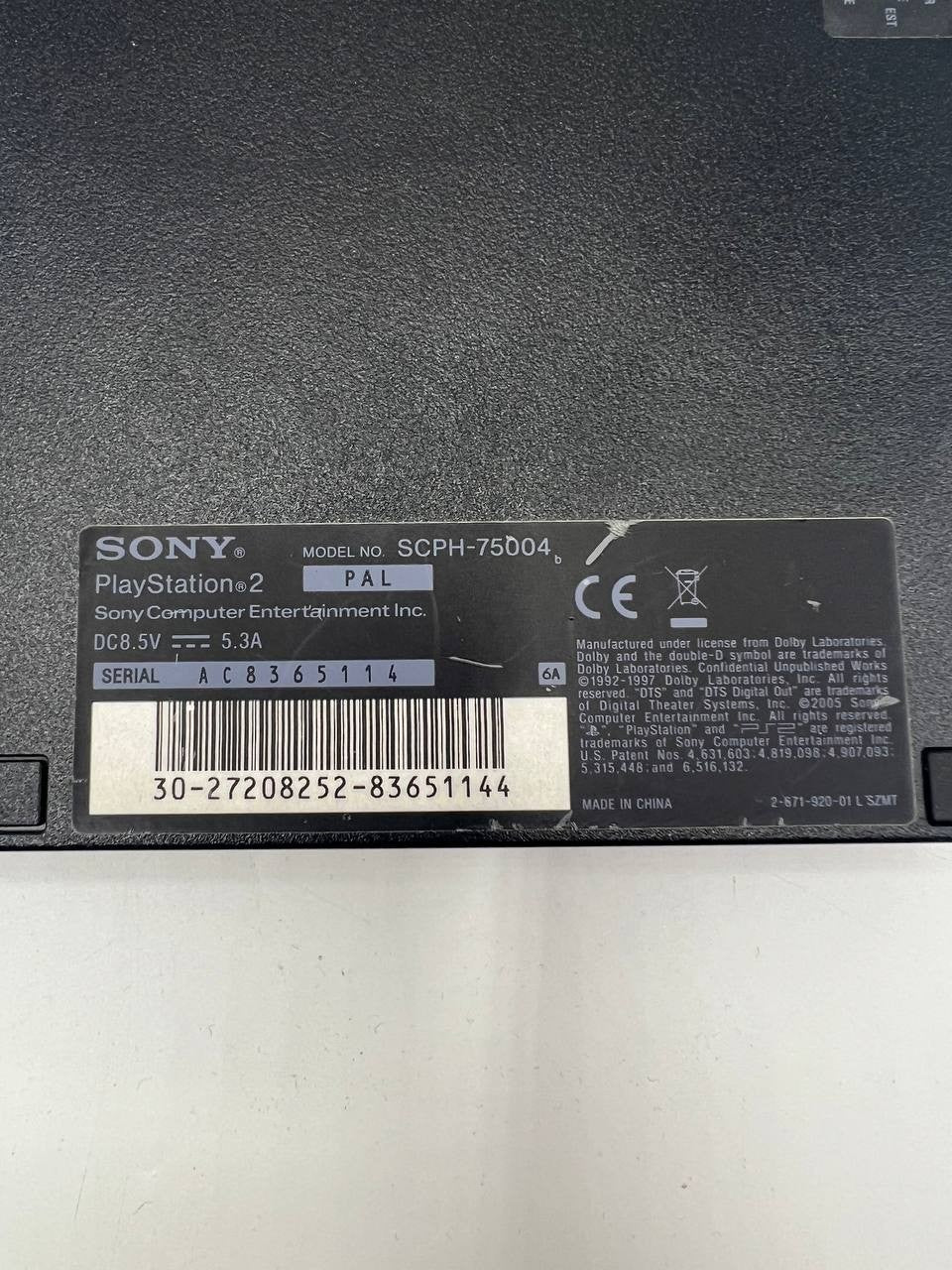 Console Playstation PS2 Slim Scph 75004 Completa Cavi Funzionante Controller