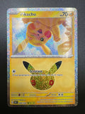 Pokemon Pikachu 30C 026/128 04/30 30° Anniversario Near Mint Italiano Holo