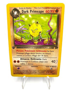 Carta Pokemon Dark Primeape 43/82 Team Rocket 1 edizione Vintage Italiano Inked