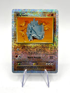 Pokémon Rhyhorn 90/110 Reverse Holo Legendary Collection Rare English played