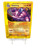 Carta pokemon Nidoking Holo Rare H18/H32 set Aquapolis 2002 Good ENG inglese