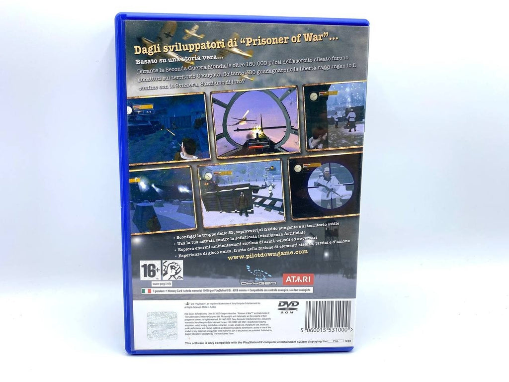 Pilot Down Behind Enemy Lines PS2 Playstation Completo funzionante Italiano