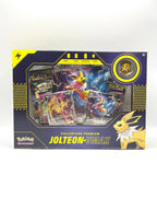 Pokemon Collezione premium Jolteon V Max Italiano Sealed 5 bustine 1 spilla