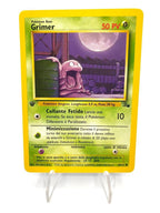 Carta pokemon Grimer 48/62 1a Edizione set Fossil FO Italiano Excellent Vintage