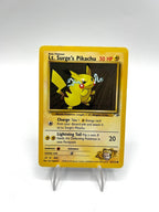 Carta Pokemon Gym Heroes Lt. Surge's Pikachu 81/132 Excellent Vintage Inglese