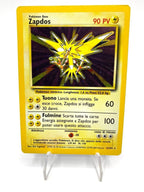 Carta Pokémon Zapdos 16/102 Base Set BS Holo Italiano Vintage Wizards Played