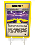 Carta pokemon Saffron City Gym 122/132 set Gym Challenge Near mint No holo