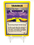 Carta pokemon Saffron City Gym 122/132 set Gym Challenge Near mint No holo