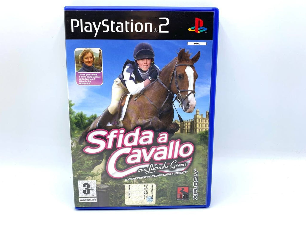 PS2 PLAYSTATION SFIDA A CAVALLO con Lucinda Green Italiano Completo funzionante
