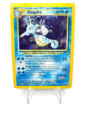 Carta Pokemon Kingdra 8/111 MP Holo Italiano set Neo Genesis Poor Vintage