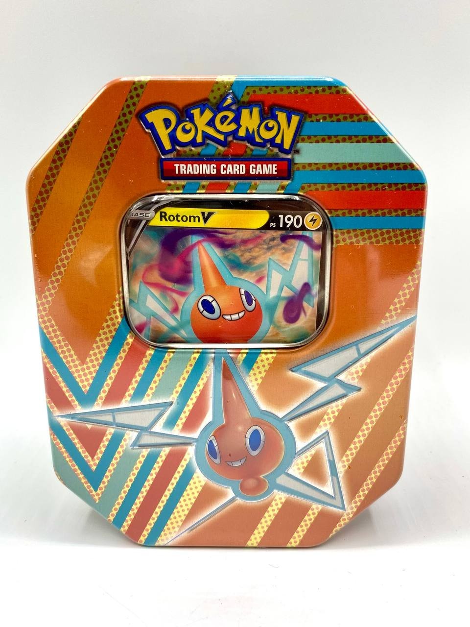 Pokemon Tin Promo Rotom Potenziale nascosto Sealed Italiano Sigillato 4 Bustine