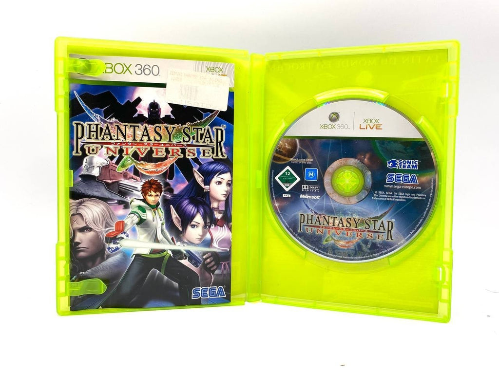 Phantasy Star Universe Microsoft Xbox 360 Completo funzionante Francese FRA