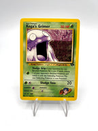 Carta pokemon Koga's Grimer 78/132 set Gym Challenge Vintage Inglese Excellent