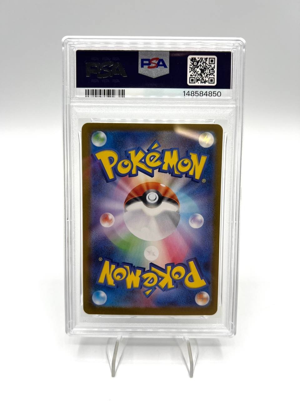 carta Pokemon Leafeon ex SAR 200/187 sv8a Terastal Festival ex Japanese PSA 9