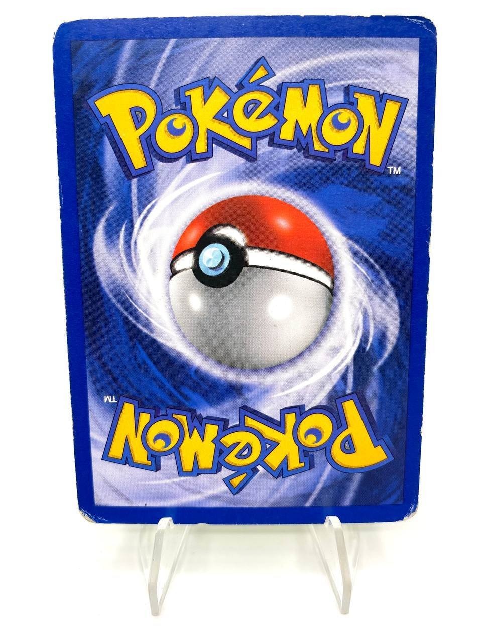 Carta Pokemon Meganium 10/111 set Neo Genesis Vintage Holo Inglese ENG Poor