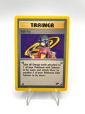 Carta pokemon Sabrina 110/132 Gym Challenge Inglese Excellent Vintage no Holo