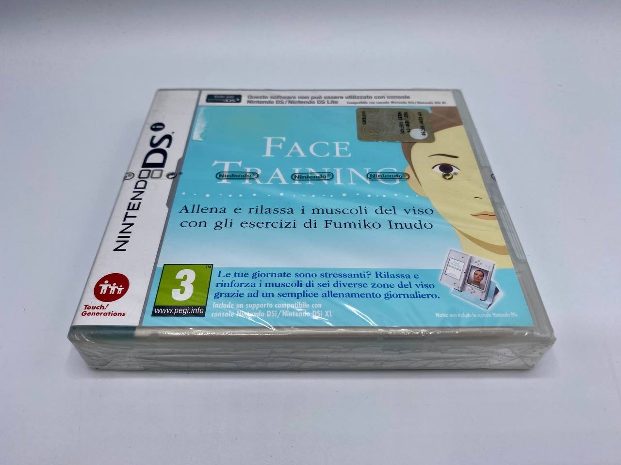Videogioco Nintendo DS Face training Fumiko inudo Nuovo sigillato Italiano