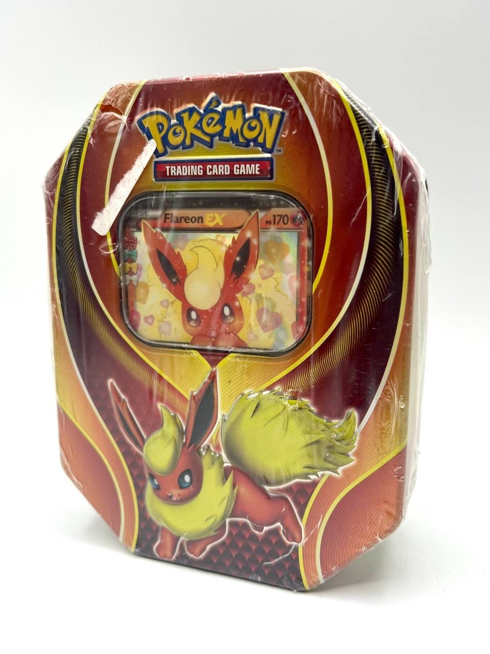 Pokémon Elemental Power Tins: Scatola da collezione flareon ex italiano siled