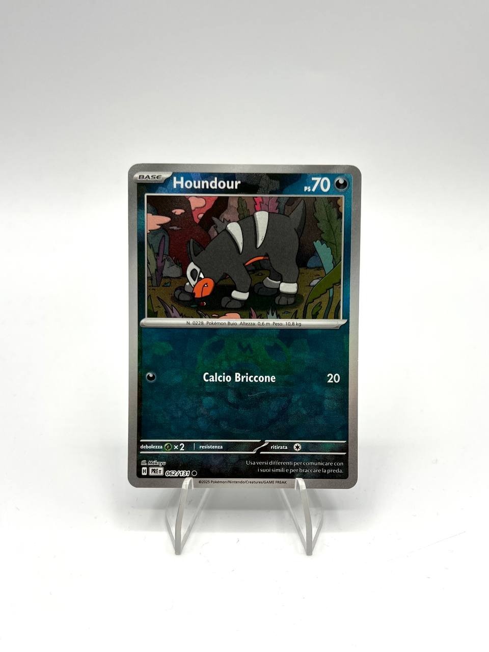 Houndour MasterBall Reverse Holo 062/131 PRE Evoluzioni prismatiche Italiano NM