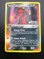 Carta Pokemon Dark Magcargo set Team Rocket Returns 38/109 Holo Stamped Good ENG