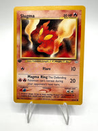 Carta pokemon Slugma 53/64 Neo Revelation Inglese Vintage Excellent 1a edizione