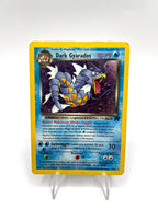 Carta Pokemon set Team Rocket Dark Gyarados Holo 8/82 Played Italiano Vintage